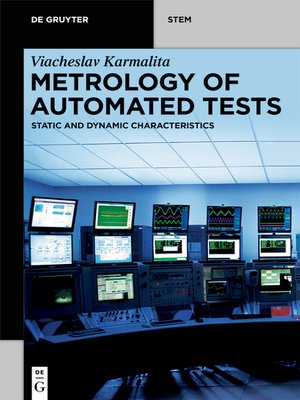cover image of Metrology of Automated Tests